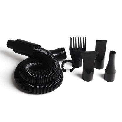 Gravitis 2800W Professional Pet Dryer - Quiet and Powerful Dog Grooming Tool with Adjustable Temperature, Multiple Nozzles, and Long Hose for Efficient Styling and Drying