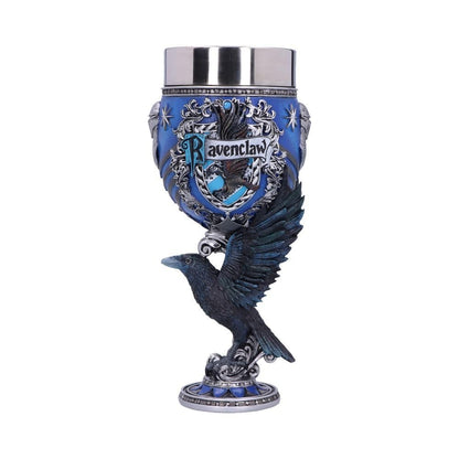 Nemesis Now Harry Potter Ravenclaw Hogwarts House Collectible Goblet, 1 Count (Pack of 1), Blue Silver,200 ml