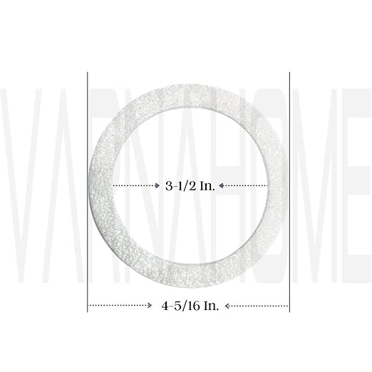O-Ring Strainer Gasket Set, 2 EPE O-Ring Gasket, 1 Rubber Seal Ring and 1 Paper