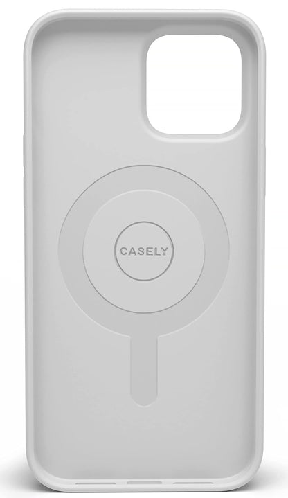 Casely iPhone 13 Pro Case | Fit Check | Neutral Checkerboard | Compatible with MagSafe | Classic Ultra Slim Design