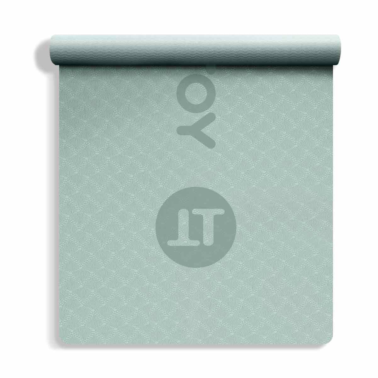 YOTTOY Yoga Mat, 72"x 32"x1/3" Extra Wide Non-Slip Exercise Fitness Yoga Mats,Eco-Friendly TPE Exercise Mats for Women Men Home Workout with Strap Bag