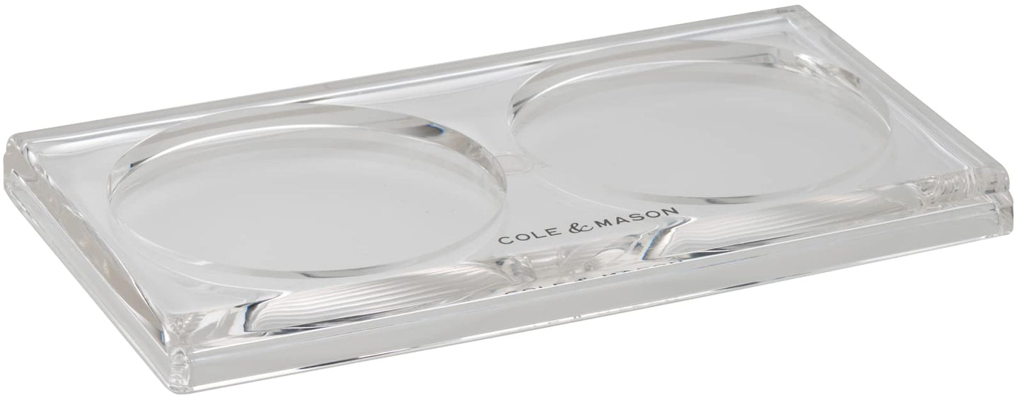 Cole and Mason Salt and Pepper Mill Tray, Acrylic