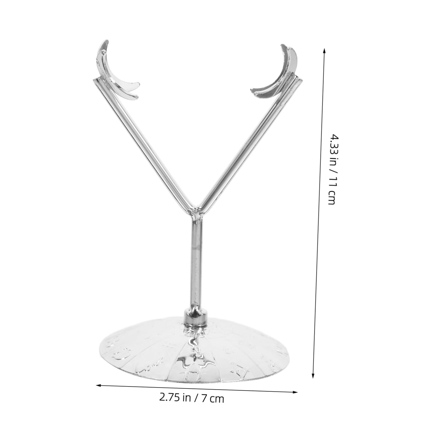 ABOOFAN Display Pedestal for Rocks Rhombus Ore Bracket Adjustable Metal Crystal Holder Stone Display Stand Diamond Shape Base Holder for Raw Gems Home Decor Stand