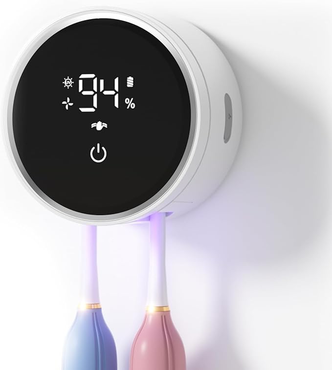 Toothbrush Sanitizer and Holder, Toothbrush Holders