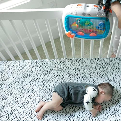 Baby Einstein Sea Dreams Soother, Crib Toy with Remote, Baby Sleep Aid, Calming Lights & Melodies, Newborn and Up