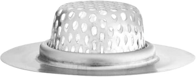 2-Pack Kitchen & Bathroom Sink Drain Strainers I 2.25 Inch Bathroom Drain Hair