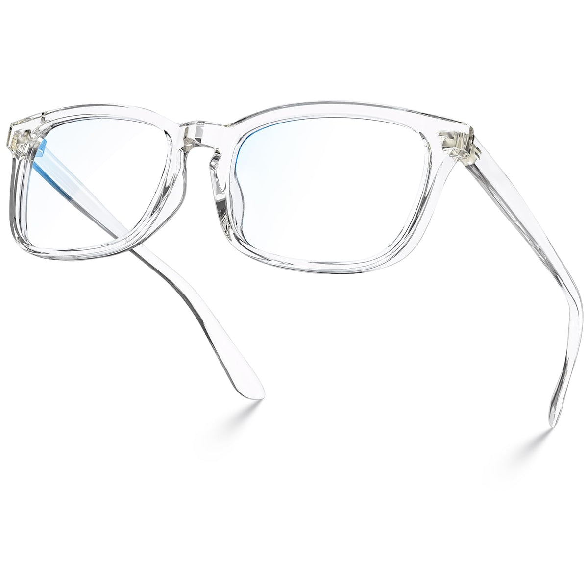 VISOONE Blue Light Blocking Glasses Square with Anti Computer Glare for Gaming Women and Men MONTANA