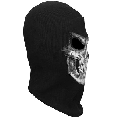 MELOP Skeleton Skull Ghost Halloween Balaclava Face Mask for Cosplay Costume Cycling Outdoor Sport Winter Warmer With Skeleton Pattern Gloves