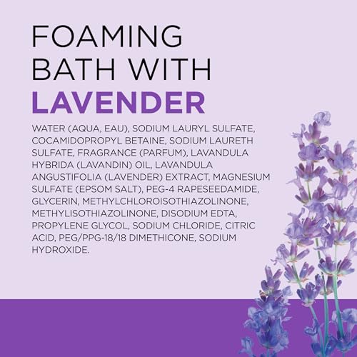 Dr Teal's Foaming Bath with Pure Epsom Salt, Relax & Relief with Eucalyptus & Spearmint, 34 fl oz (Pack of 2)