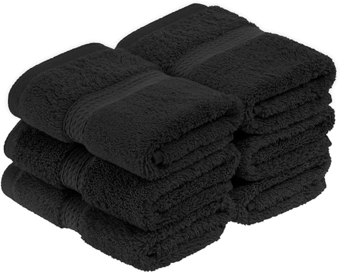 Superior Solid Egyptian Cotton Face Towel Set