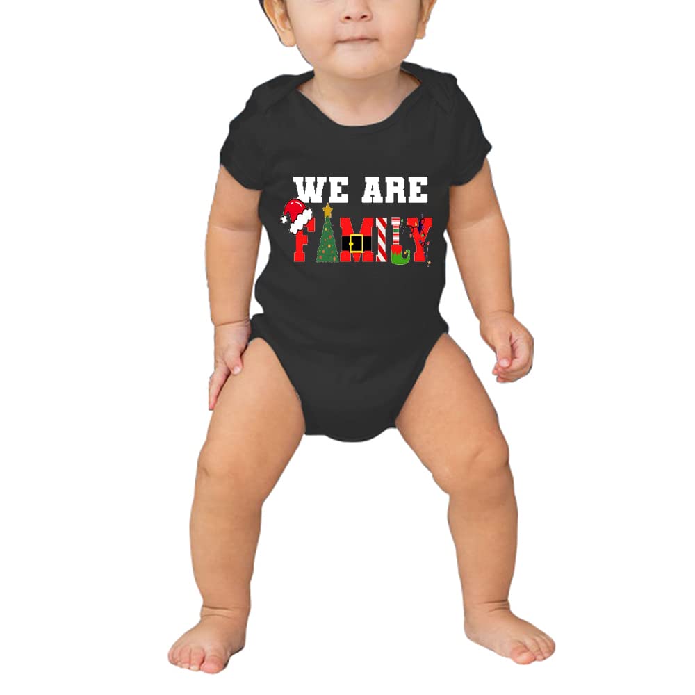 Merry and Bright Shirt Christmas T-Shirts for Family Couple Outfit Tee Parent-Child Short Sleeves Christmas Top
