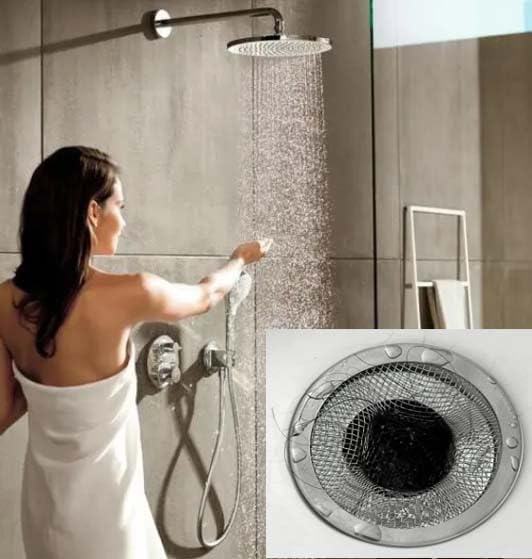 20Pcs Bathroom Sink Drain Strainer Screen Mesh, 2.75'' Stainless Steel Slop