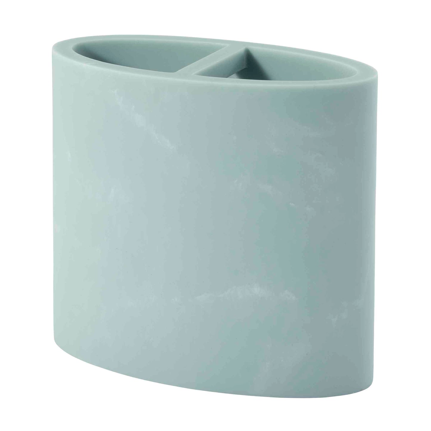 Nicole Miller - Toothbrush Holder, Resin Countertop Accessories, Dorm Room Essentials (Kendall Collection, Oasis)