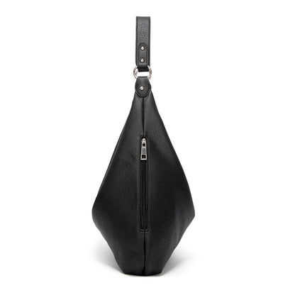 Ashioup Women's hobo Bags, Black, One Size