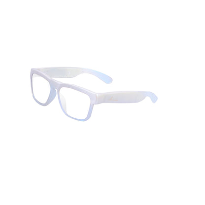 OhO Smart Glasses,Polarized Sunglasses with Bluetooth Speaker,Athletic/Outdoor UV Protection and Voice Control,Unisex(Mirror Blue Lens)