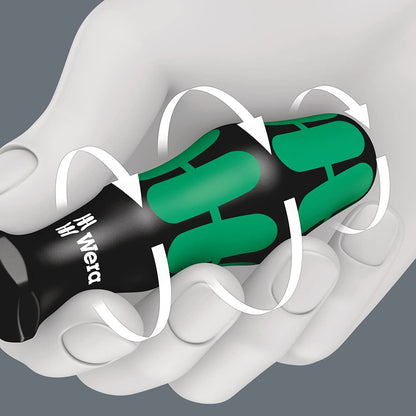 Wera 334/6 Kraftform Plus Lasertip Screwdriver Set, PH/SL, 6PC, 05105650001