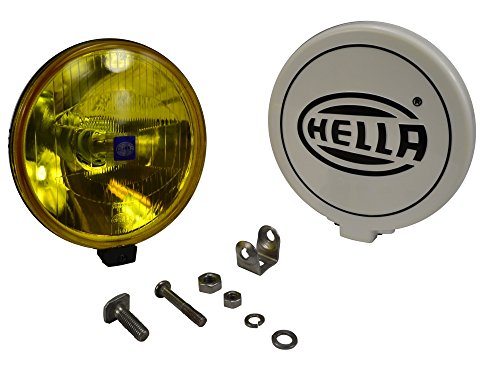 Hella 500 Series Amber High Performance Universal Driving Lamp, Ideal for ATVs, Jeeps, 4x4s, SUV, UTVs, Trucks (Single Lamp only) / 005750512