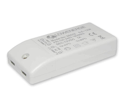 LOWENERGIE LED Driver Power Supply Transformer, 12w 240V - DC 12V, for Light Strips, LED Bulbs and Ring Doorbell (3)