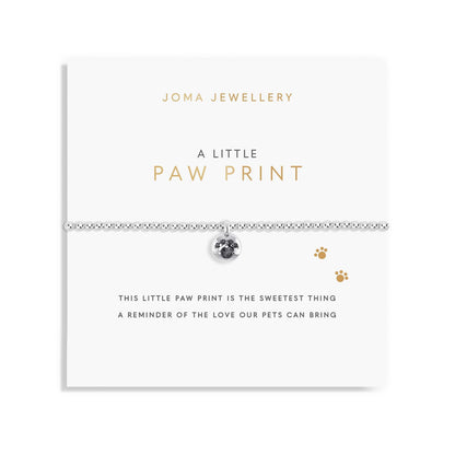 Joma Jewellery A Little Paw Print Bracelet