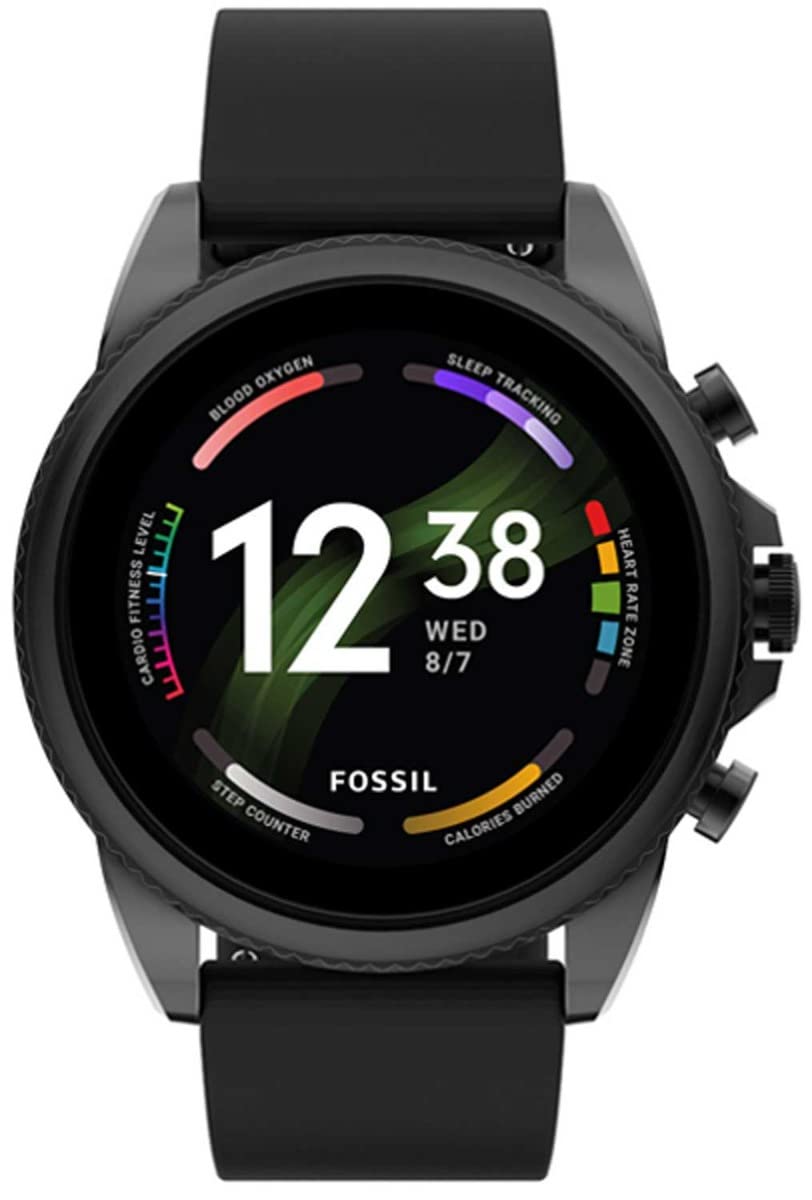 Fossil Watch for Men Gen 6 Touchscreen Smartwatch with Speaker, Heart Rate, NFC, and Smartphone Notifications FTW4061