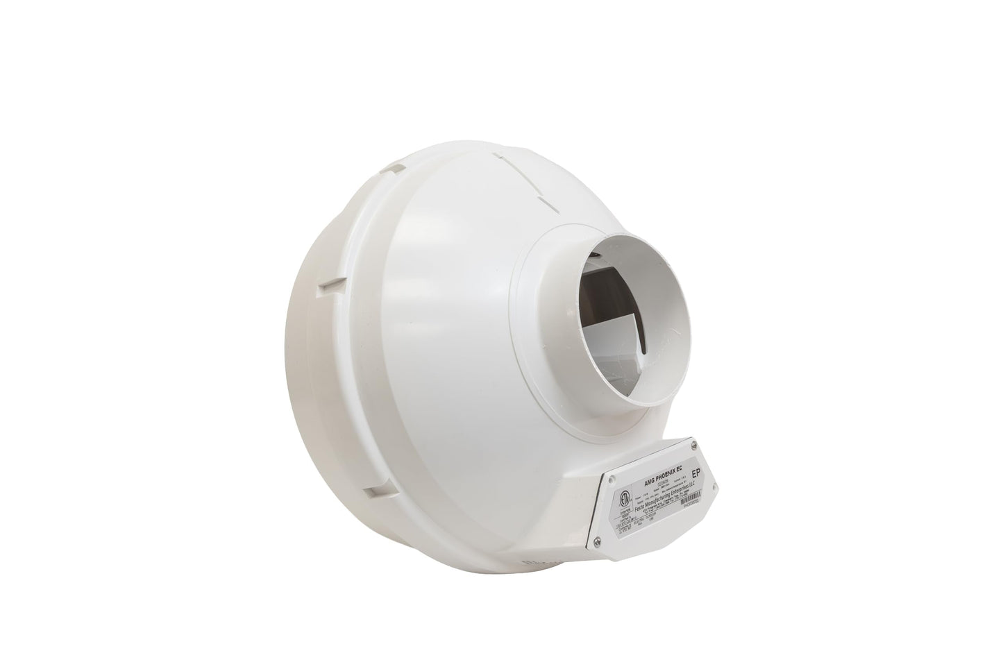 Festa AMG Phoenix EC Radon Fan – 4“ Installation Kit - Quiet and Energy Efficient Radon Mitigation Inline Fans – High Performance 4” Duct Fan