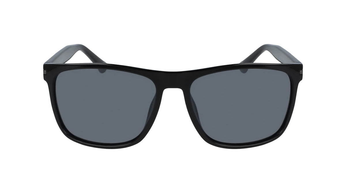 Columbia unisex adult Boulder Ridge Sunglasses, Black/Smoke Polarized, 57 mm US