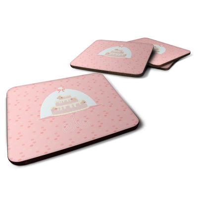 Caroline's Treasures Decorative Coasters, 3.5, Multicolor