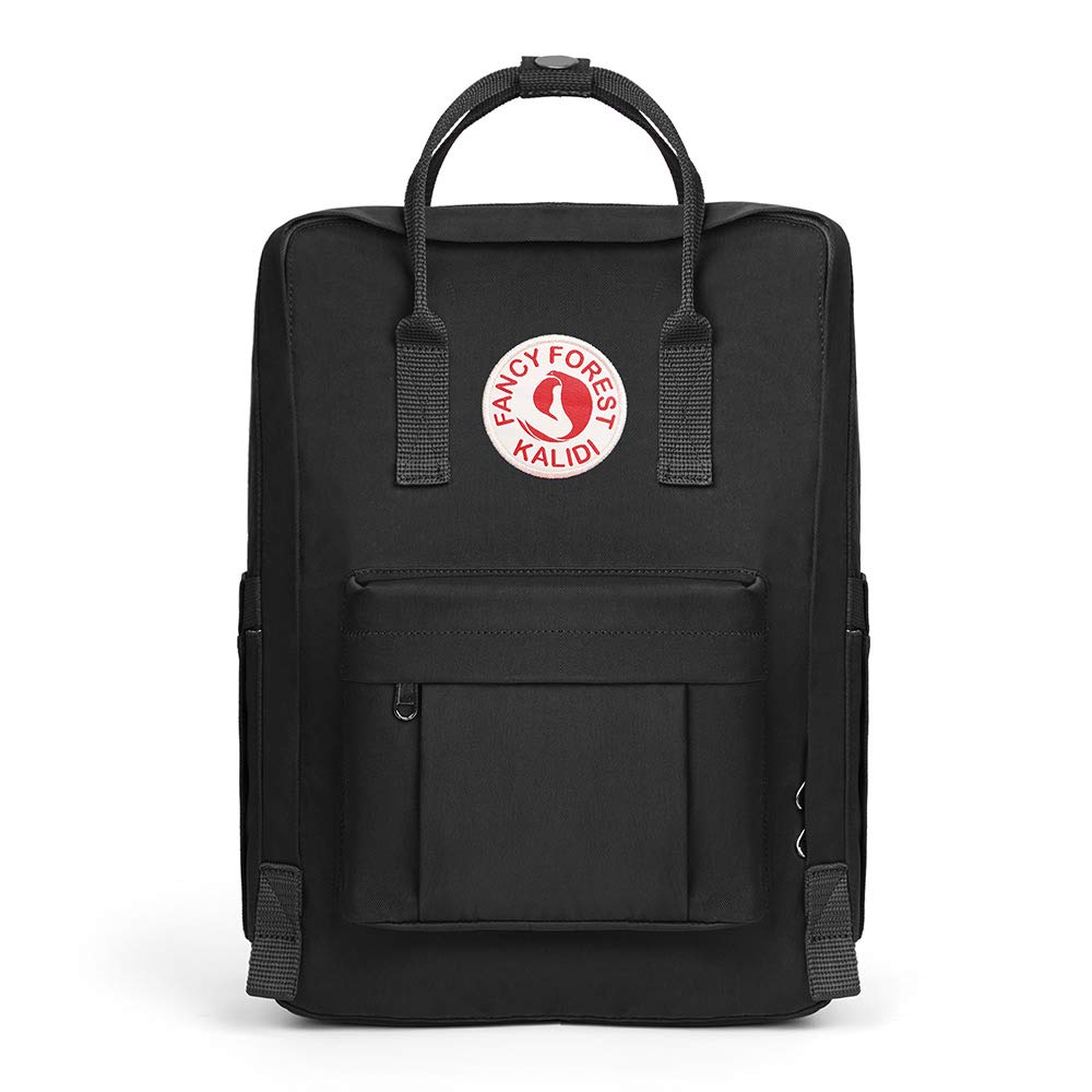 KALIDI Unisex Lightweight Backpack School Bag Water-resistant Casual Rucksack fits 15 inch Laptop for Boys Girls Men and Women