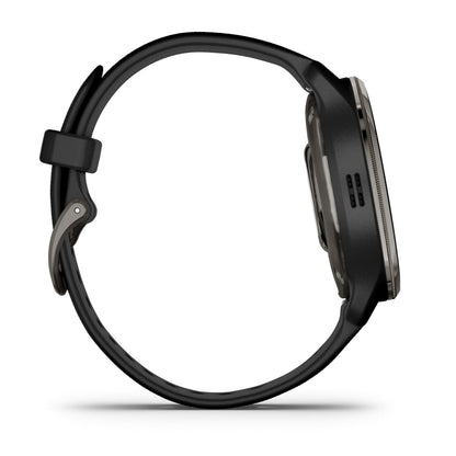 Garmin Venu 2 Plus, GPS Smartwatch with Call and Text, Advanced Health Monitoring and Fitness Features, Slate with Black Band