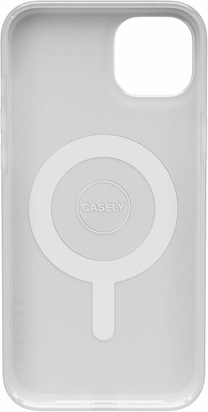 Casely iPhone 14 Case | Fit Check | Neutral Checkerboard | Compatible with MagSafe | Classic Ultra Slim Design