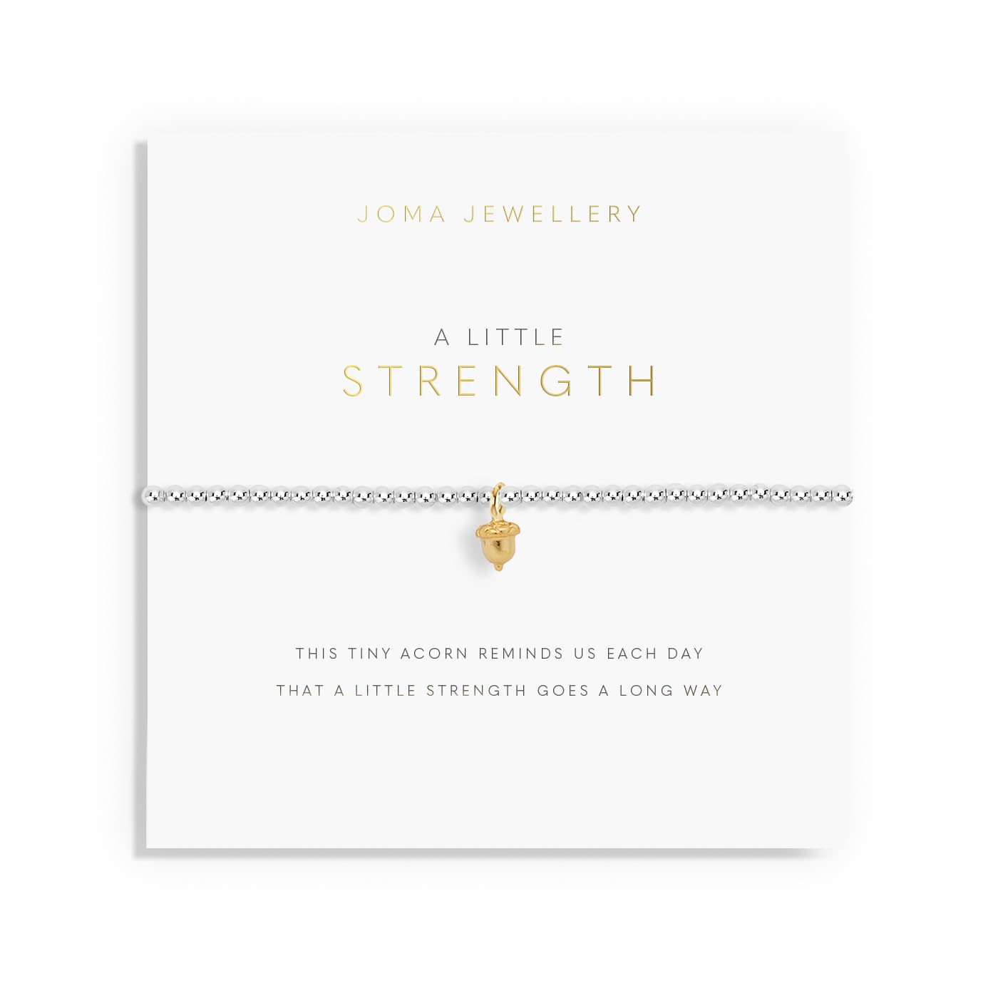 Joma Jewellery a little STRENGTH Bracelet