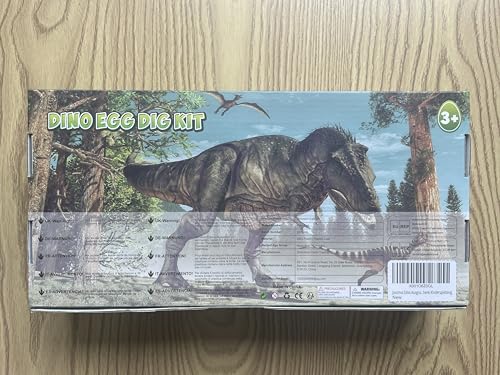 Joozmui Dinosaur Toys for Boys, Fossil Digging Kit for Kids Dinosaur Egg Toys 3-10 Year Old Boy Gifts Boys Toy Age 3-8 Toy Figure Gifts for 3-11 Year Old