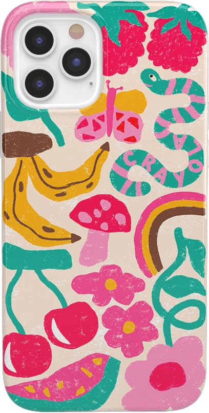 Casely iPhone 12/12 Pro Case | Field of Flowers | Pastel Floral | Classic Ultra Slim Design
