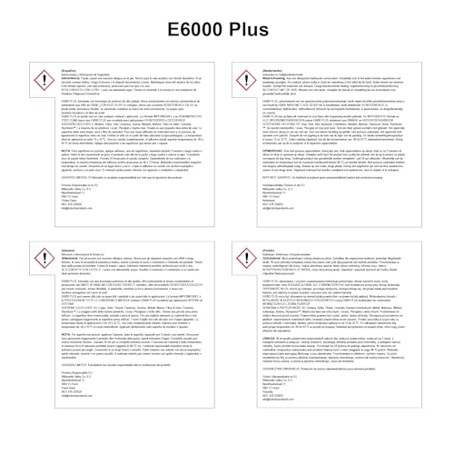 E6000 Plus Craft Glue and Original Snip Tip Nozzle Fabric,Wood, Jewellery, Glass, Gems, Beads Adhesive (56.1ml)