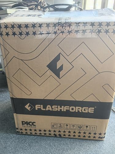 Flashforge Adventurer 5X 3D Printer with Multi-Color Flexible TPU Printing,Max speed: 600mm/s,Acceleration: 20,000mm/s,Auto 4kg filament refill,Full-auto leveling,Compact integrated design