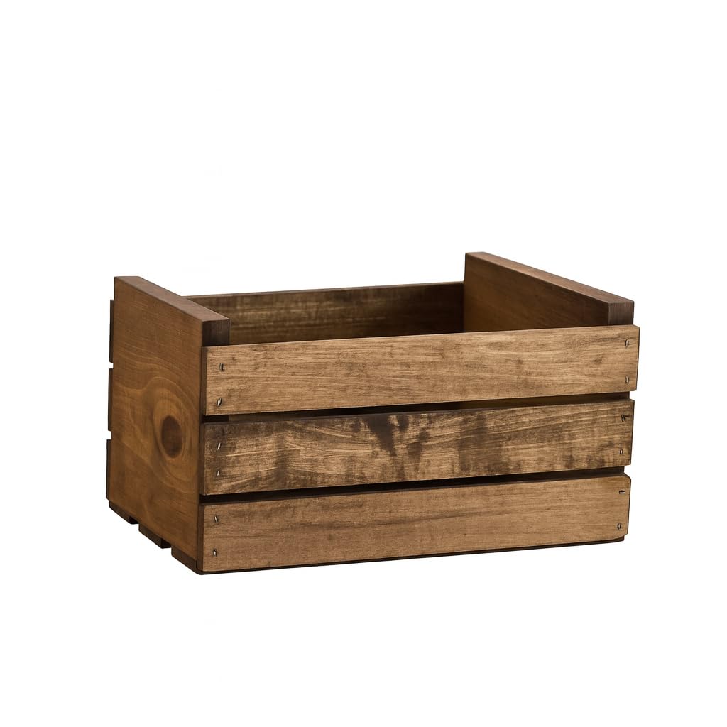 Darla'Studio 66 45 RPM Vinyl Record Storage Wood Crate