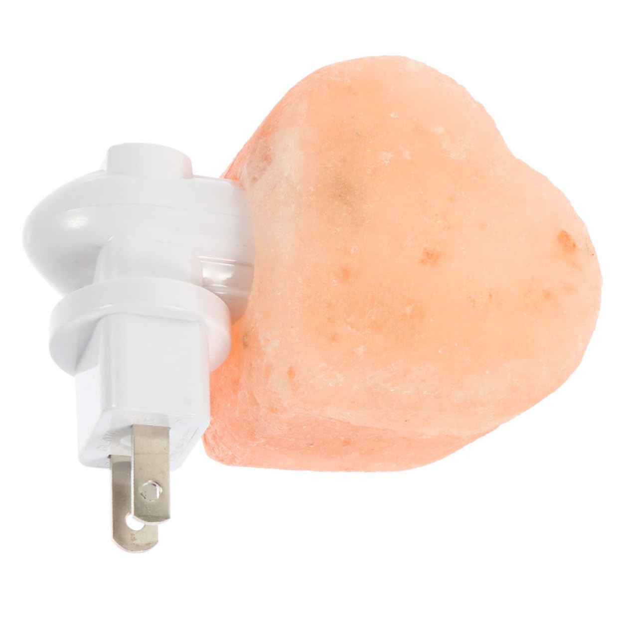 VALICLUD Himalayan Crystal Salt Night Shape LED Plug in Warm Glow Home Decoration for Bedroom Bathroom Corridor Yoga Meditation