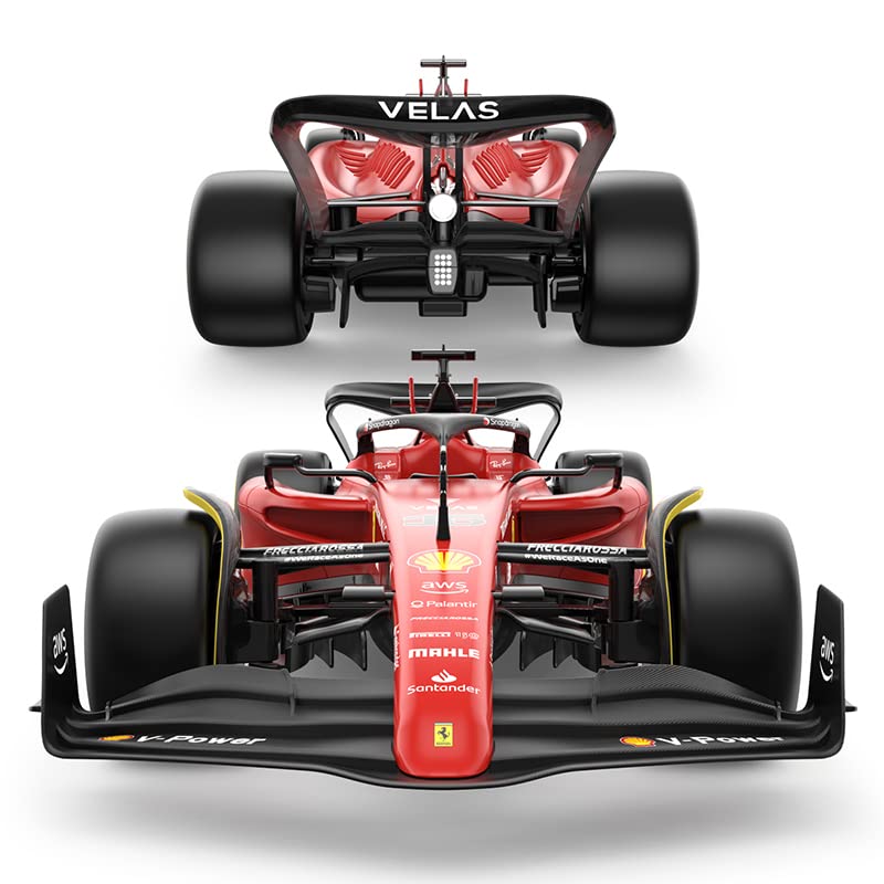 Ferrari F1 F1-75 RC Car (1:18 Scale) - 2022 Formula 1 remote control car Drivers - Charles LeClerc + Carlos Sainz Drive To Survive