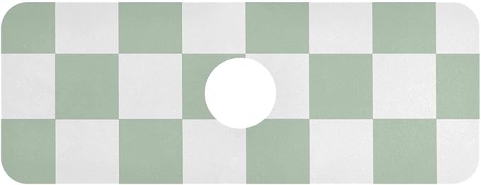 Kitchen Sink Splash Guard 1 PC 14.7 Inch Sink Faucet Mat Splash Guard