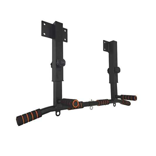 PLKO Joist Mounted Pull Up Bar，Chin Up Bar Ceiling Mount，Workout for Home Gym, Power Tower Set Training Equipment Fitness Dip Stand Supports to 440 Lbs