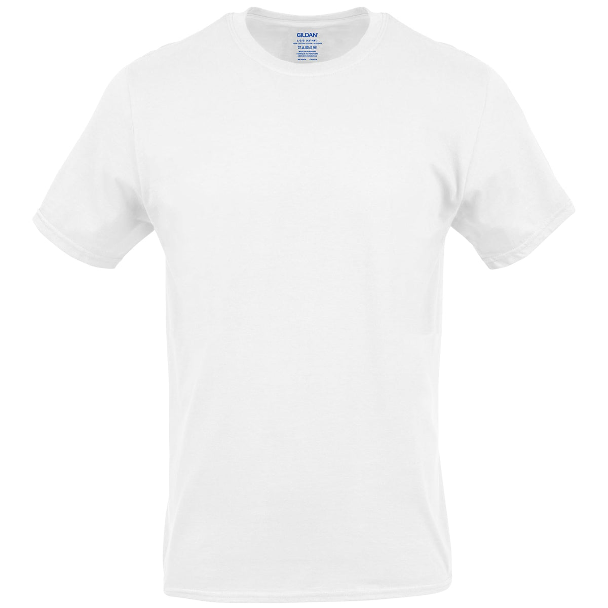Gildan Men's Crew T-Shirts, Multipack, Style G1100, White (6-Pack), 2X-Large