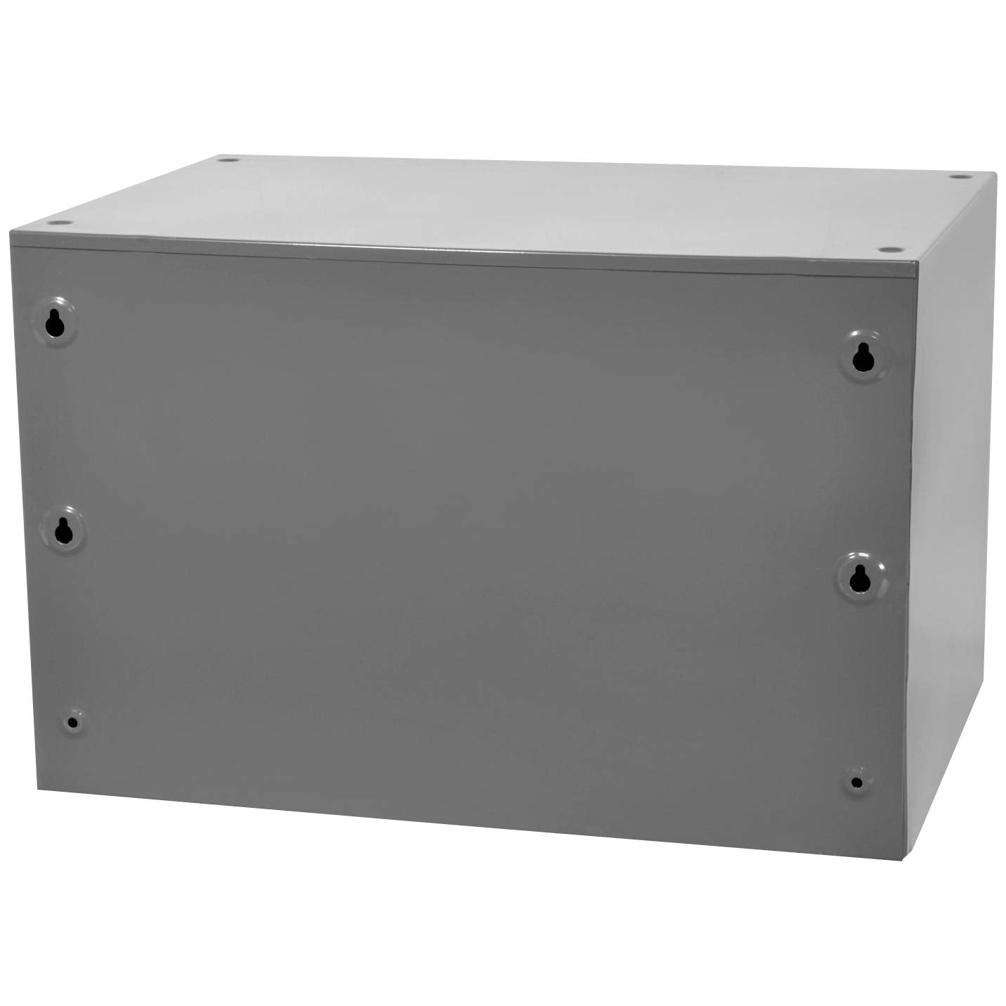 Akro-Mils Steel Garage Storage Cabinet, Small Parts Organizer Metal Cabinet for Hardware, Nails, Screws, Bolts, Nuts, and More, 17" W x 11" D x 11" H, 16-Drawer, Gray Cabinet/Black Drawers (19416)