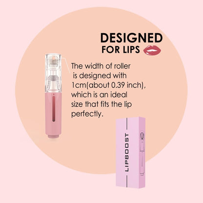 Derma Roller with Liquid Reservoir Serum Applicator for Lips, Skin, Hair, Wrinkles, Easy to Use Face Roller Skin Care Tools Without Serum, 105 Titanium Needles 0.25 mm