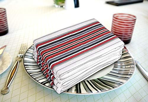 Urban Villa Kitchen Towels, Cotton Dish Towels, Mitered Corners, Ultra Soft