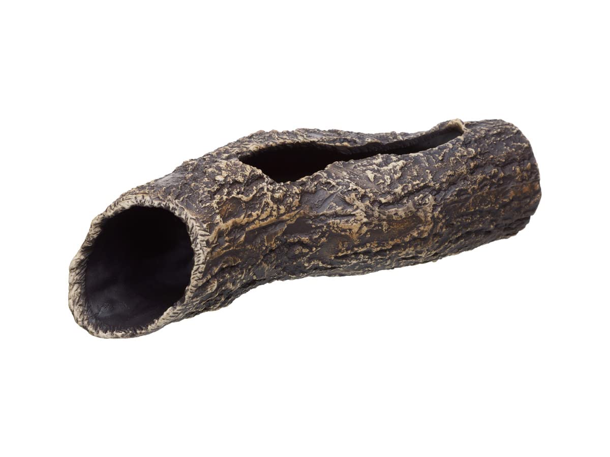 Plecoceramics Large Pleco Cave Breeding Ceramic Decorations Fish Tank Aquarium (1 pcs Scape Log)