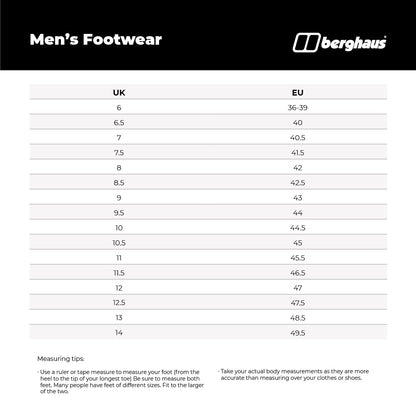 Berghaus Mens Expeditor Trek | Highly Breathable Tough Grip 2.0 Waterproof Walking Boots, Black Red, 10 UK
