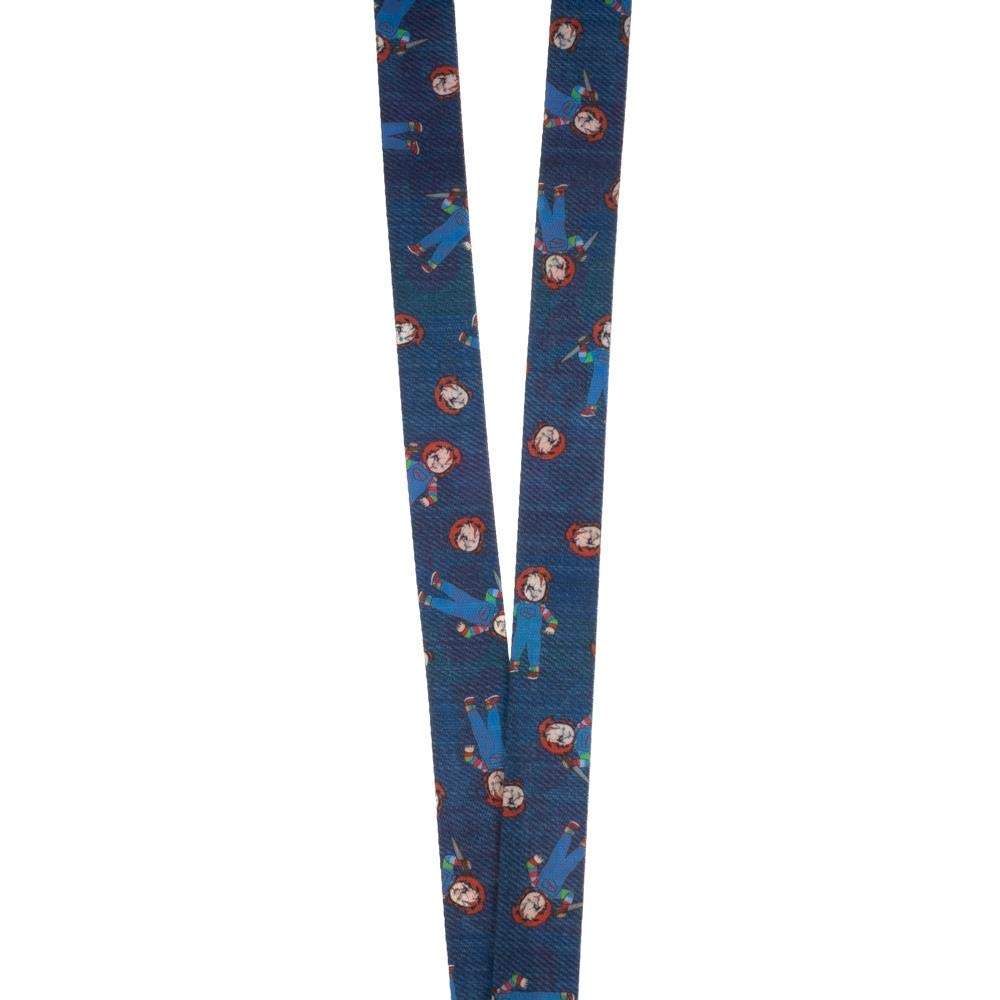 Bioworld Chucky Horror Movie Lanyard and Charm Accessory