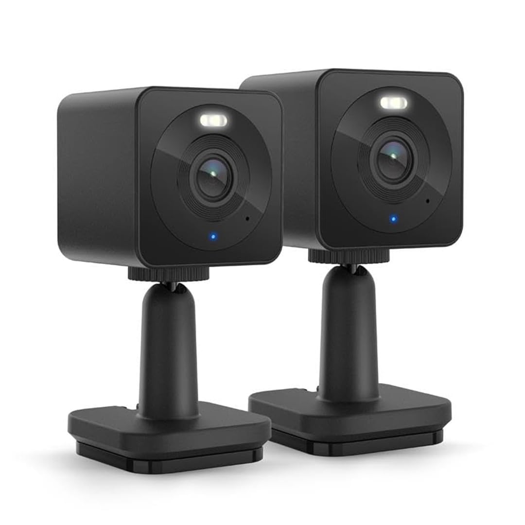 Wyze Cam OG Indoor/Outdoor 1080p Wi-Fi Smart Home Security Camera with Color Night Vision, Built-in Spotlight, Motion Detection, 2-Way Audio, Compatible with Alexa & Google, White, Free Expert Setup