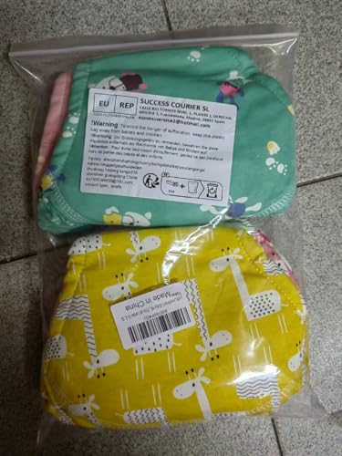 JackLoveBriefs Potty Training Pants for Girls, Learning Designs Training Underwear Pants 2-3T, 7 Packs