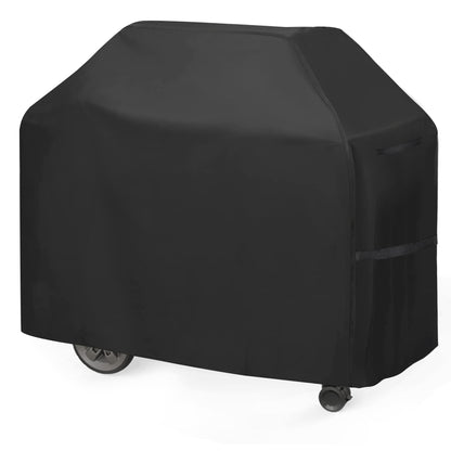 BBQ Cover Heavy Duty Large Waterproof, 3-4 Burner Gas BBQ Covers, Outdoor Barbecue Grill Cover PVC Coating Dust Protection, UV Protection with Storage Bag(145 x 61 x 117CM)